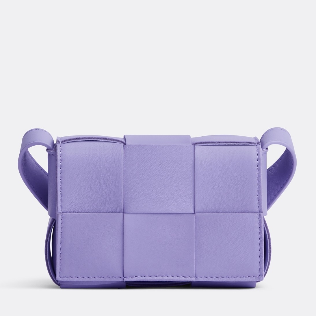 bo*te*ga Ve*ne*ta candy cassette bag in wisteria lambskin
