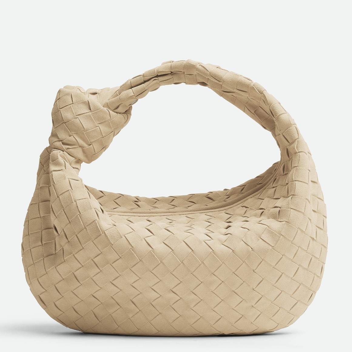 bo*te*ga Ve*ne*ta bv jodie teen bag in porridge suede calfskin