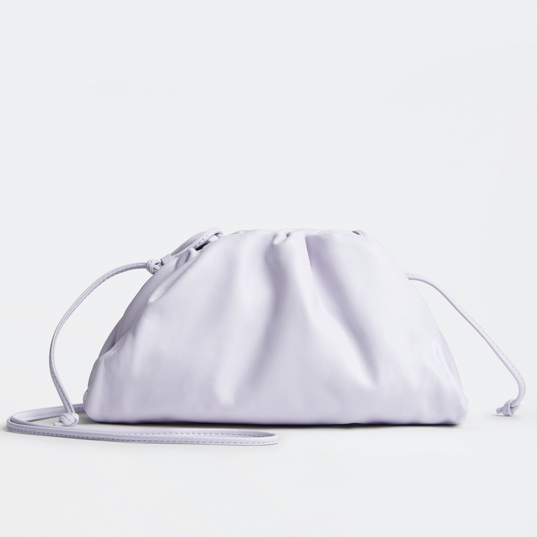 bo*te*ga Ve*ne*ta mini pouch bag in mirth washed calfskin