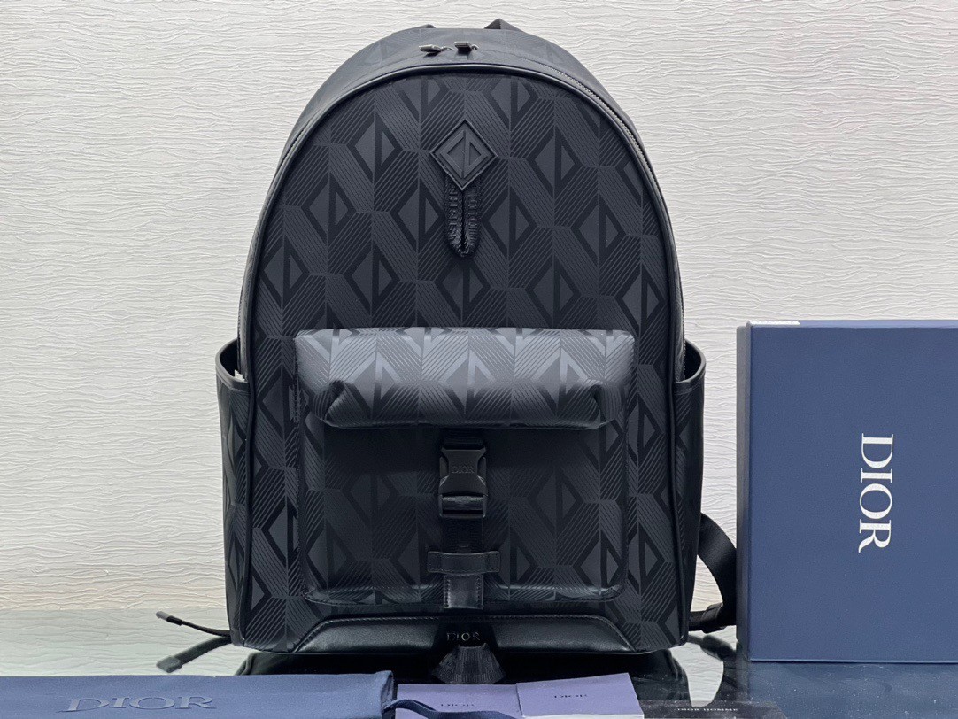 d*or explorer backpack in black cd Di*m*nd mirage ski capsule nylon