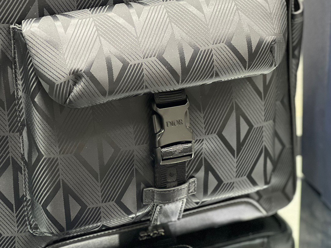 d*or explorer backpack in black cd Di*m*nd mirage ski capsule nylon