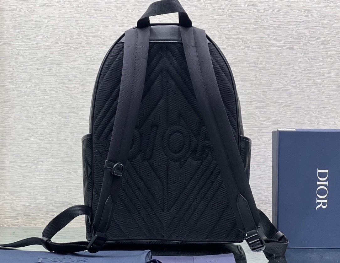 d*or explorer backpack in black cd Di*m*nd mirage ski capsule nylon