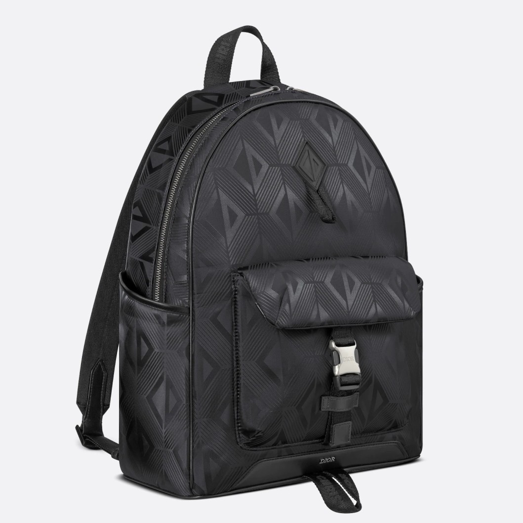 d*or explorer backpack in black cd Di*m*nd mirage ski capsule nylon