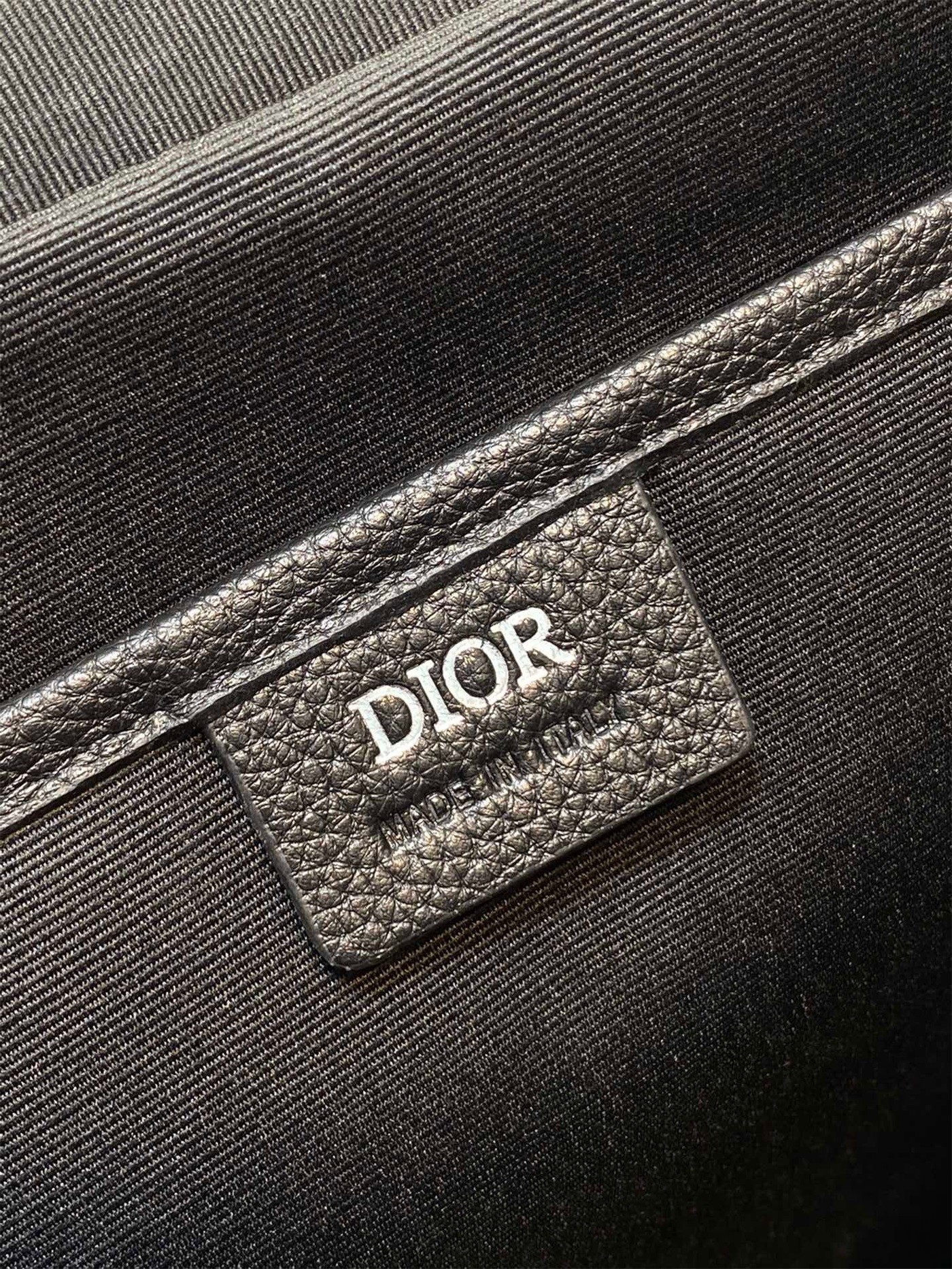 D*or explorer backpack in black D*or oblique jacquard