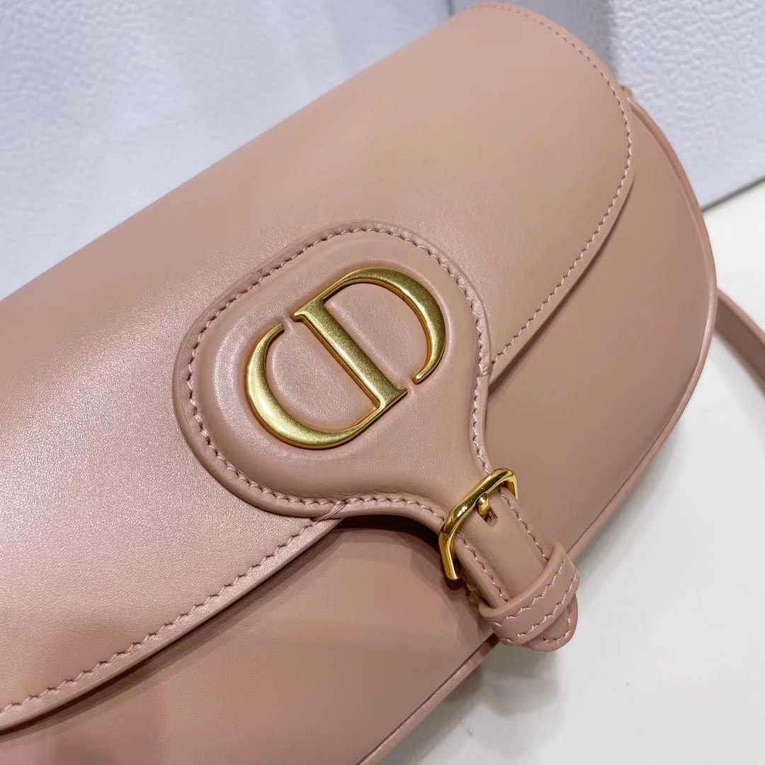 D*or bobby east-west bag in powder box calfskin