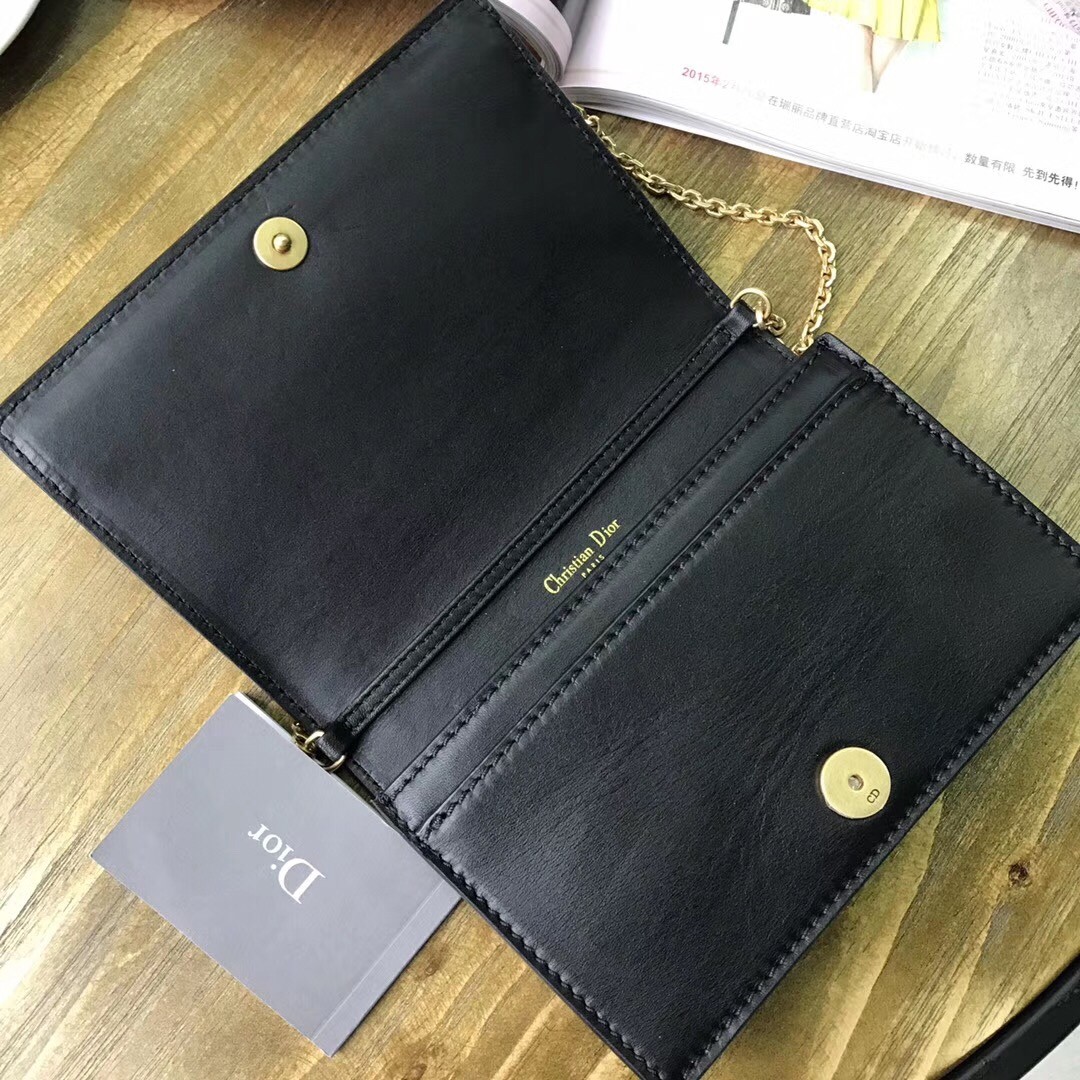 D*or black j’aD*or wallet on chain pouch