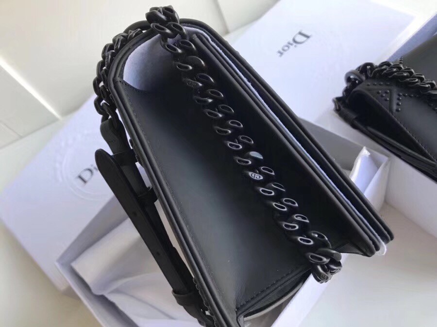 D*or studded D*orama ultra matt so black bag
