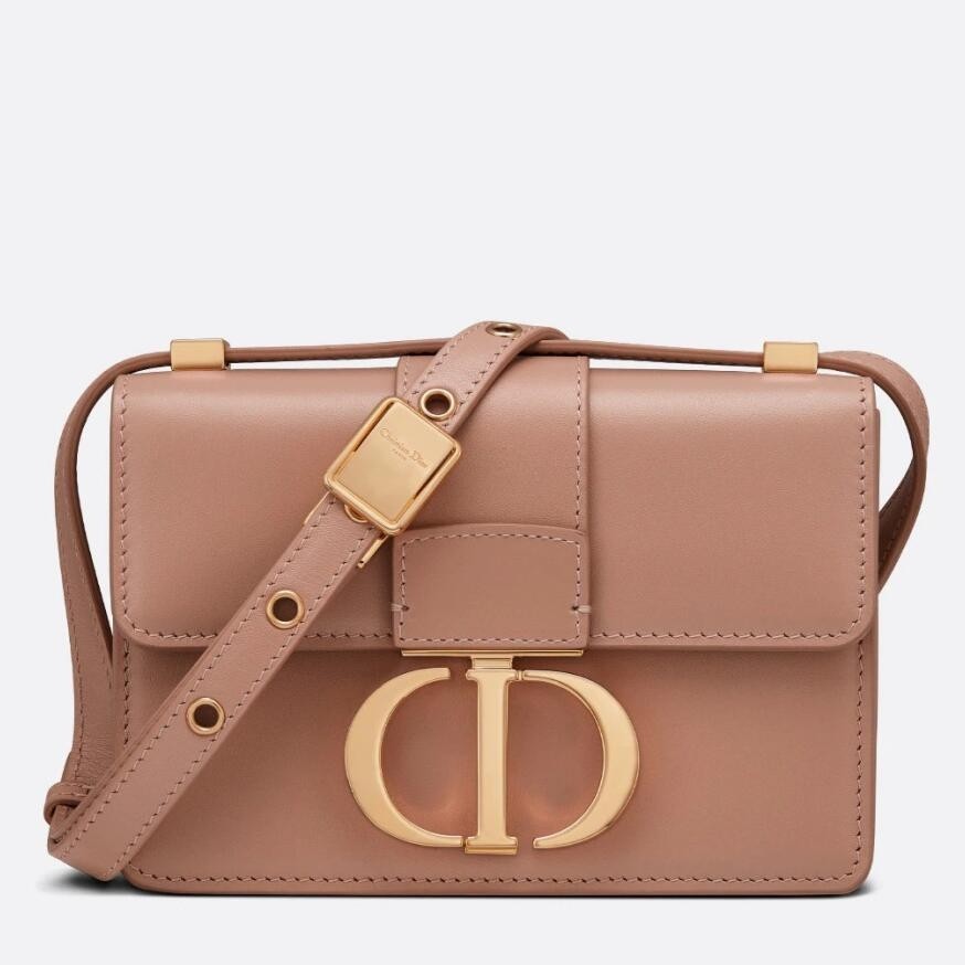 D*or micro 30 montaigne bag in poudre calfskin