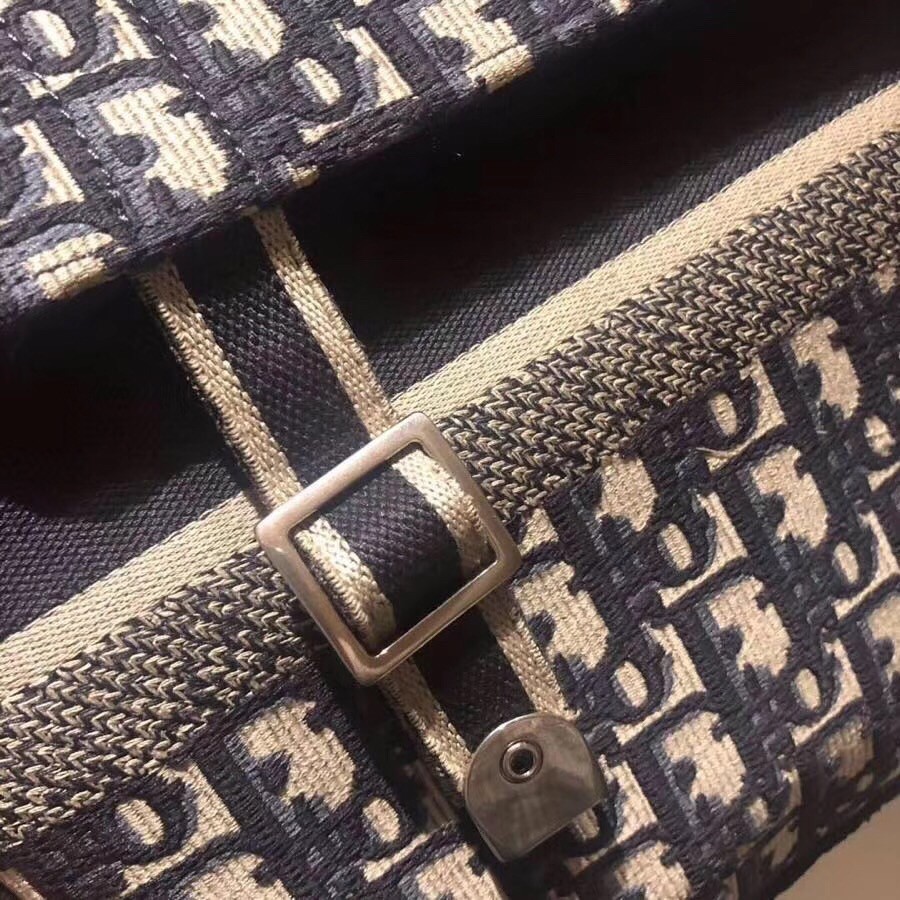 D*or blue oblique D*orcamp messenger bag