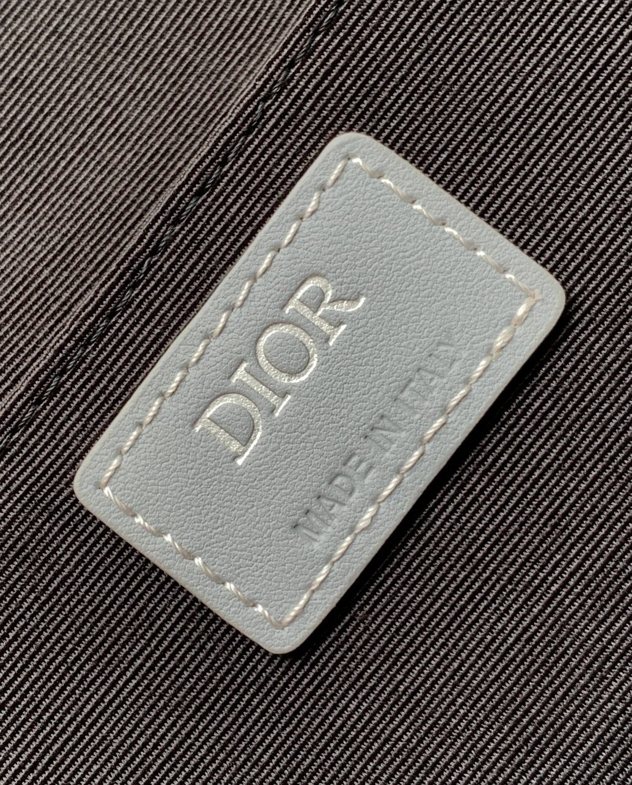 d*or lingot briefcase in grey cd Di*m*nd canvas