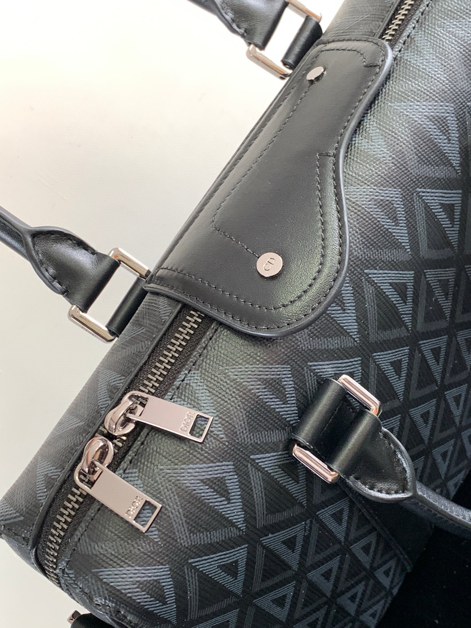 d*or lingot briefcase in black cd Di*m*nd canvas