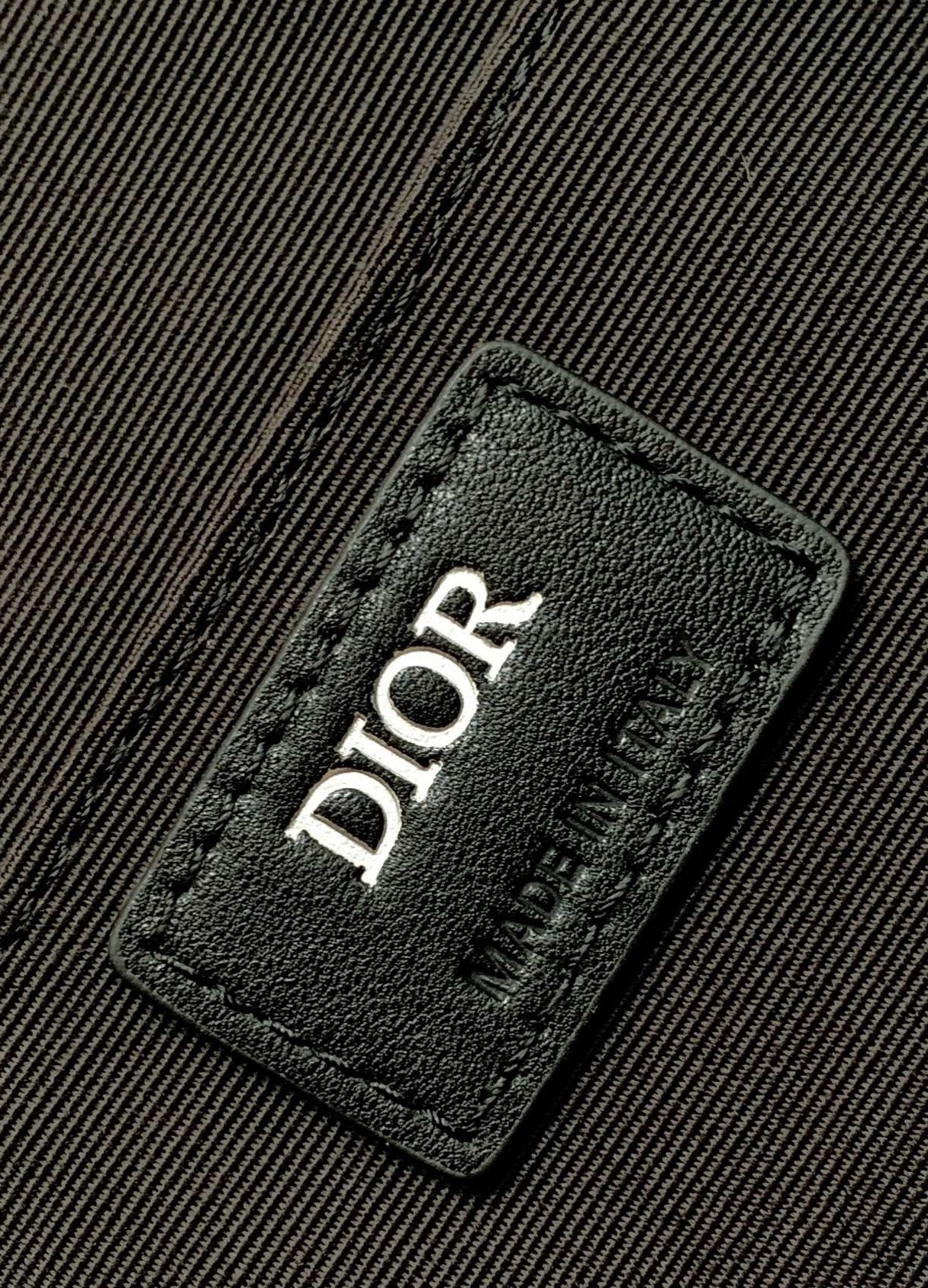 d*or lingot briefcase in black cd Di*m*nd canvas