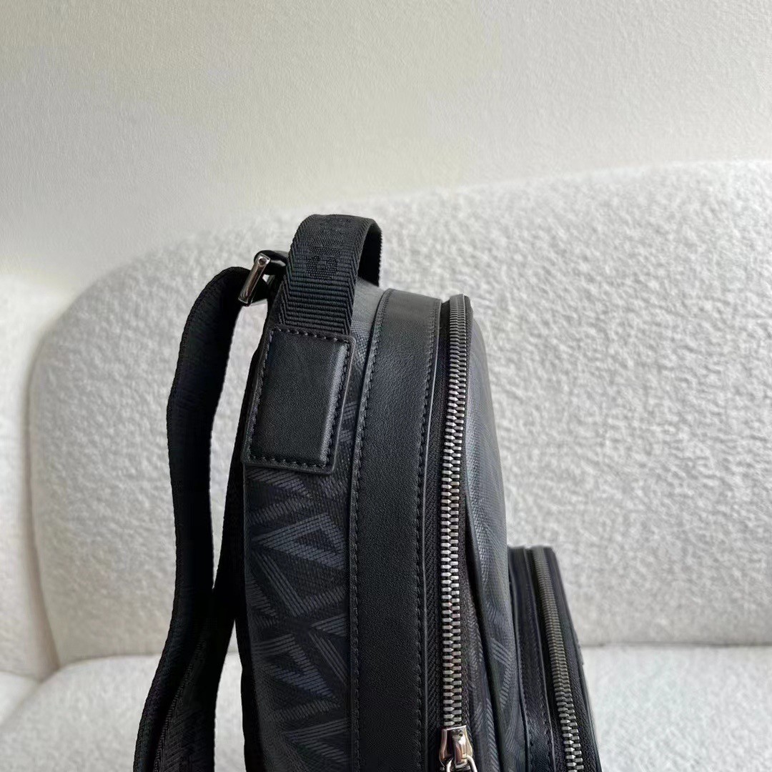 d*or mini rider sling bag in black cd Di*m*nd canvas