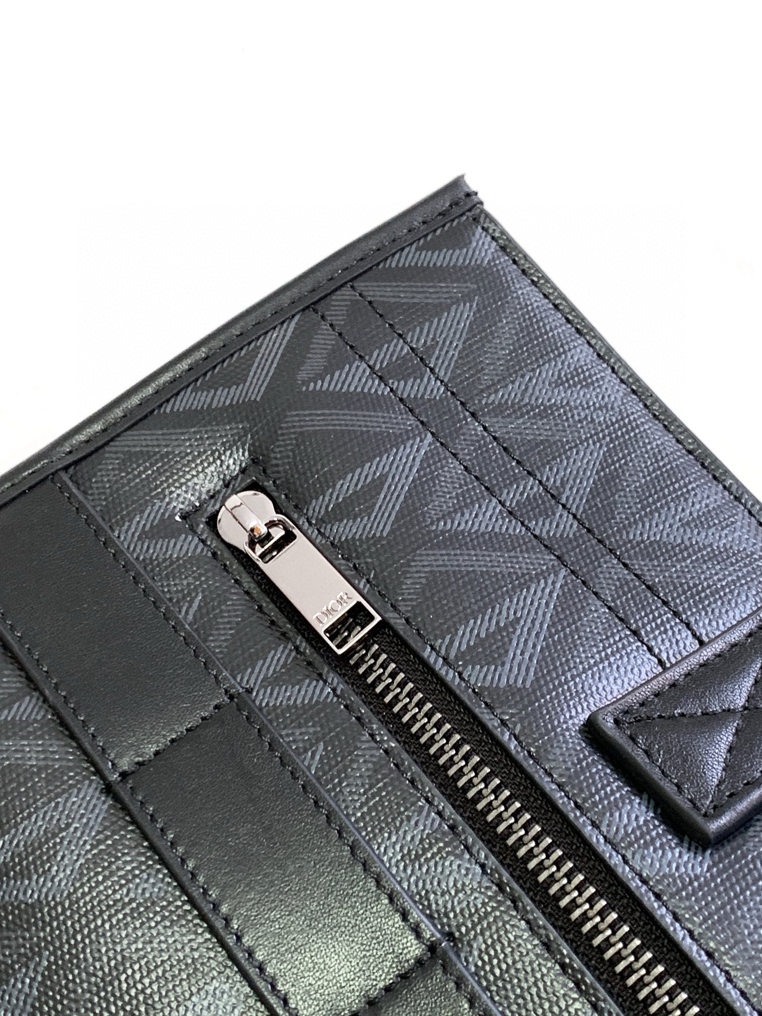 d*or safari tote bag in black cd Di*m*nd canvas