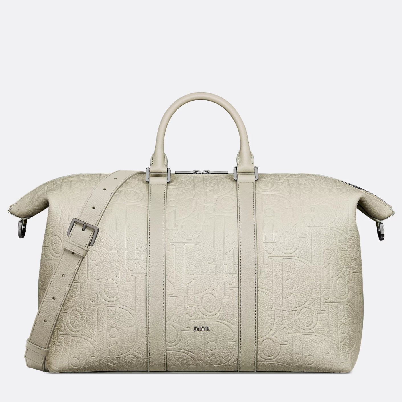 D*or weekender 40 bag in beige D*or gravity leather