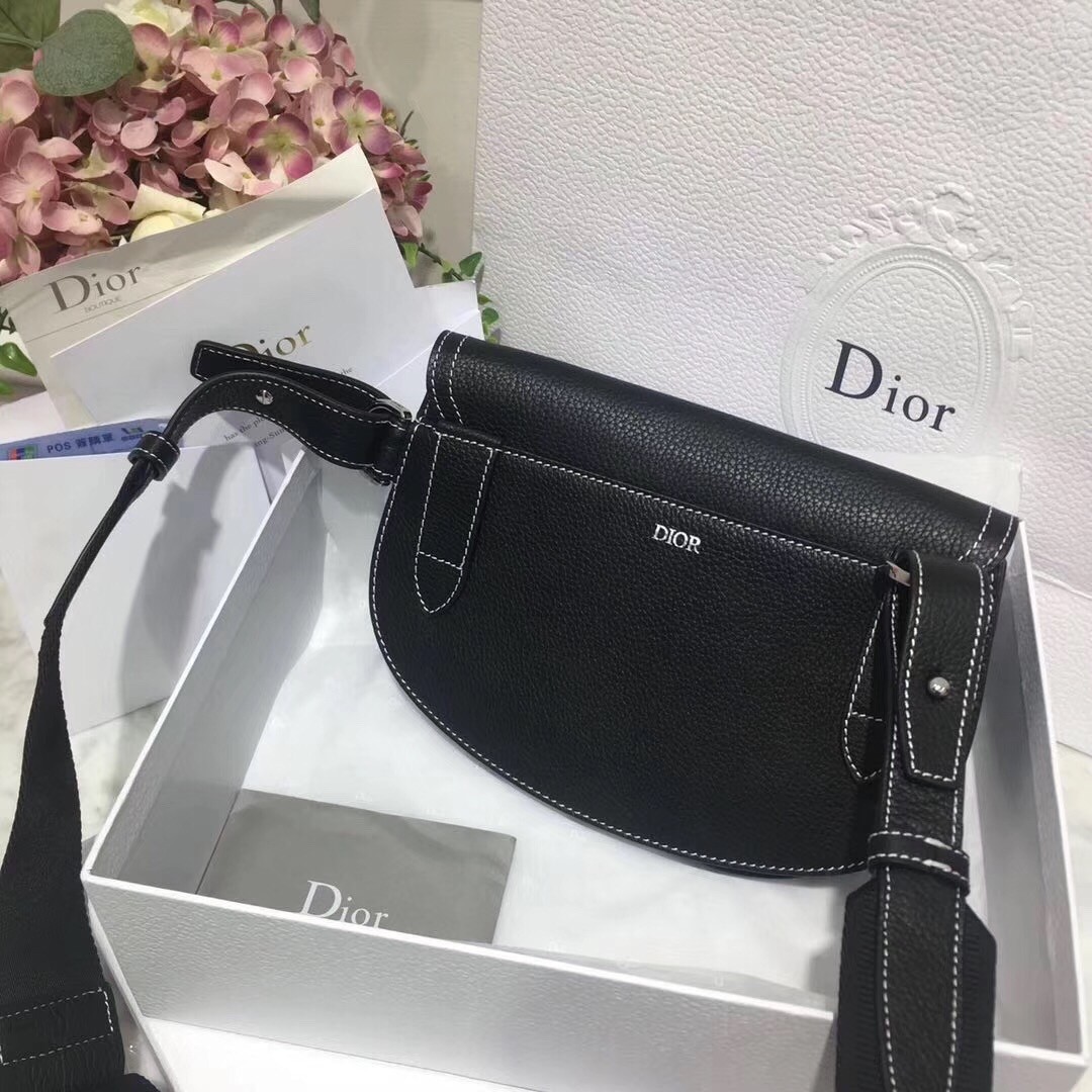 D*or black D*or x kaws pouch saddle bag