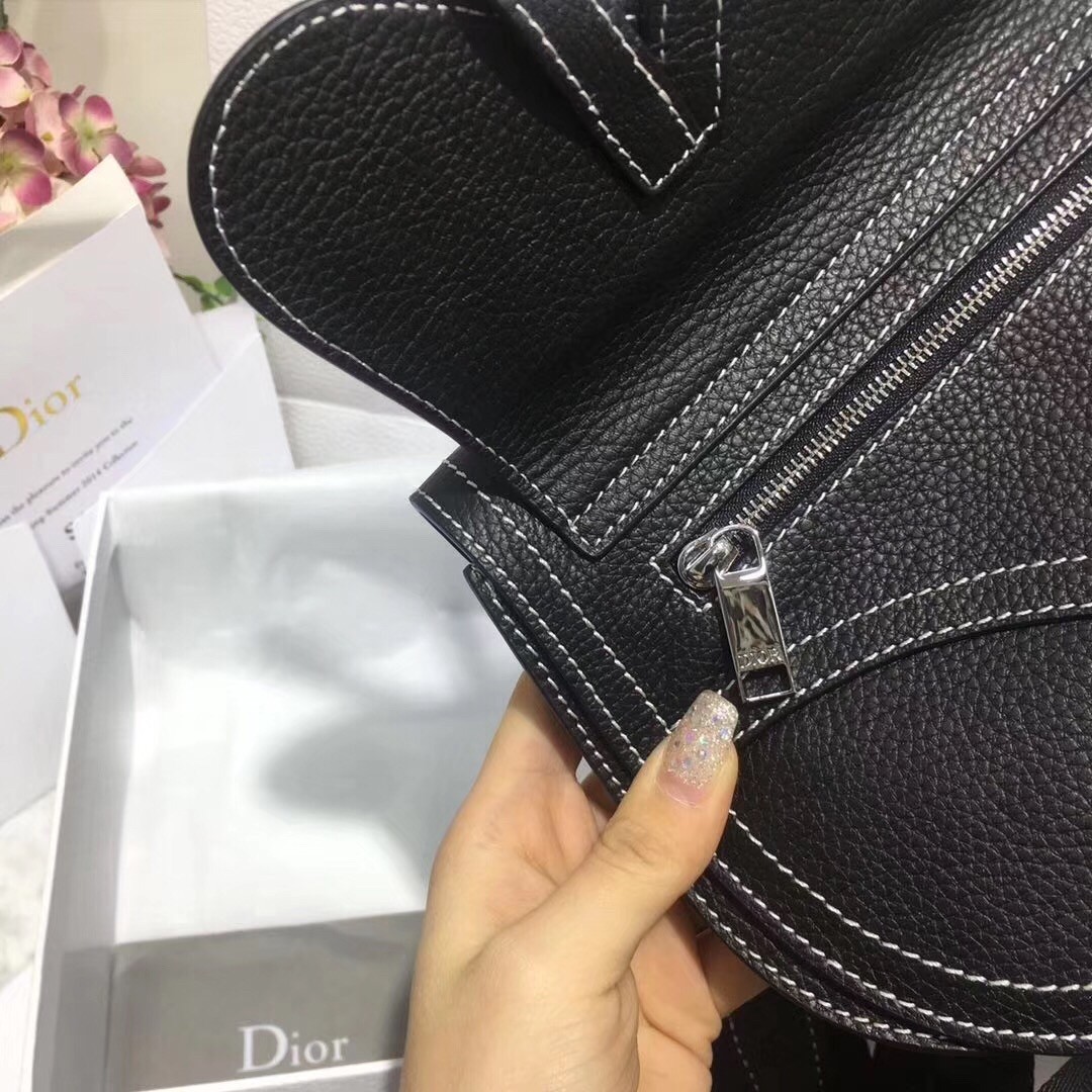 D*or black D*or x kaws pouch saddle bag