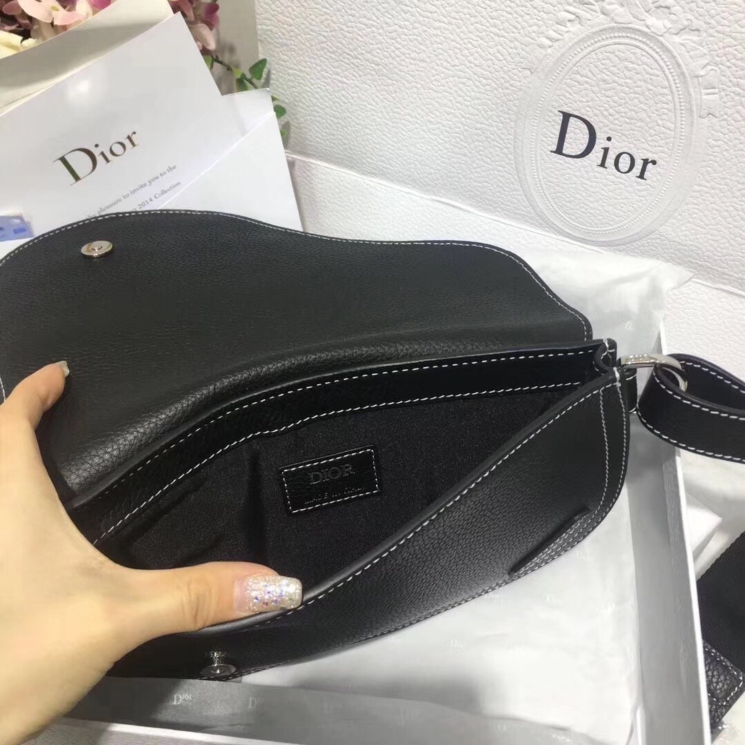 D*or black D*or x kaws pouch saddle bag