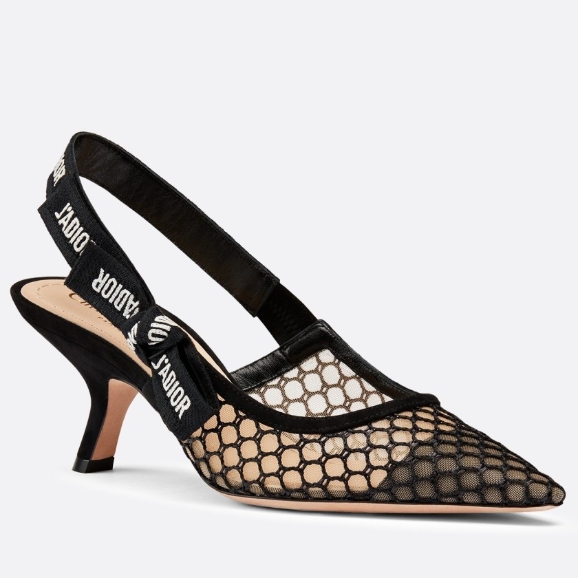D*or j''aD*or slingback pumps in mesh