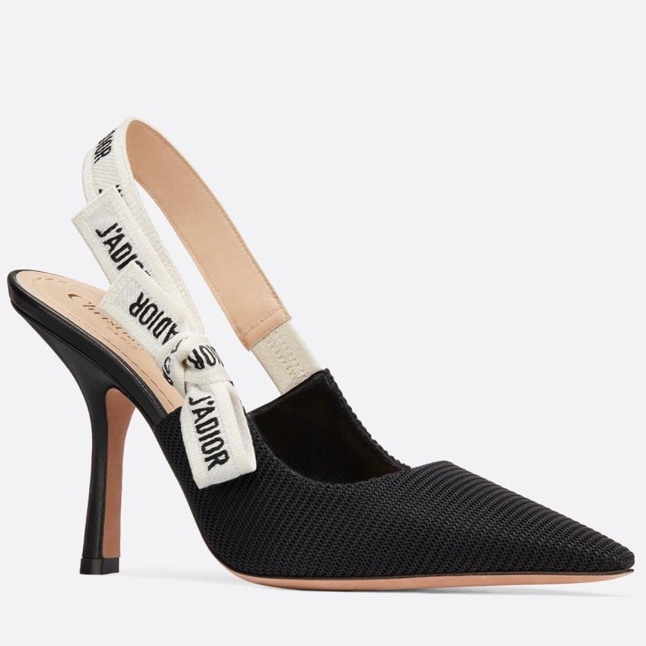 D*or j''aD*or pumps in black technical canvas
