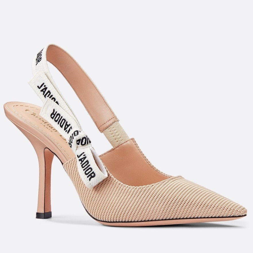 D*or j''aD*or pumps in nude technical canvas