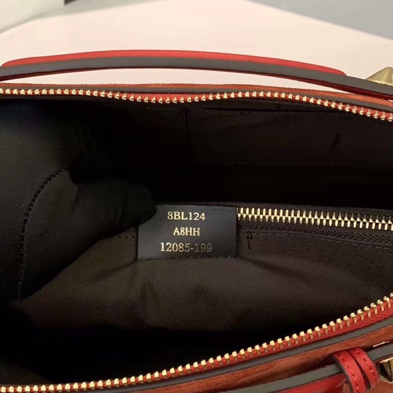 F**di by the way medium bag in piment suede