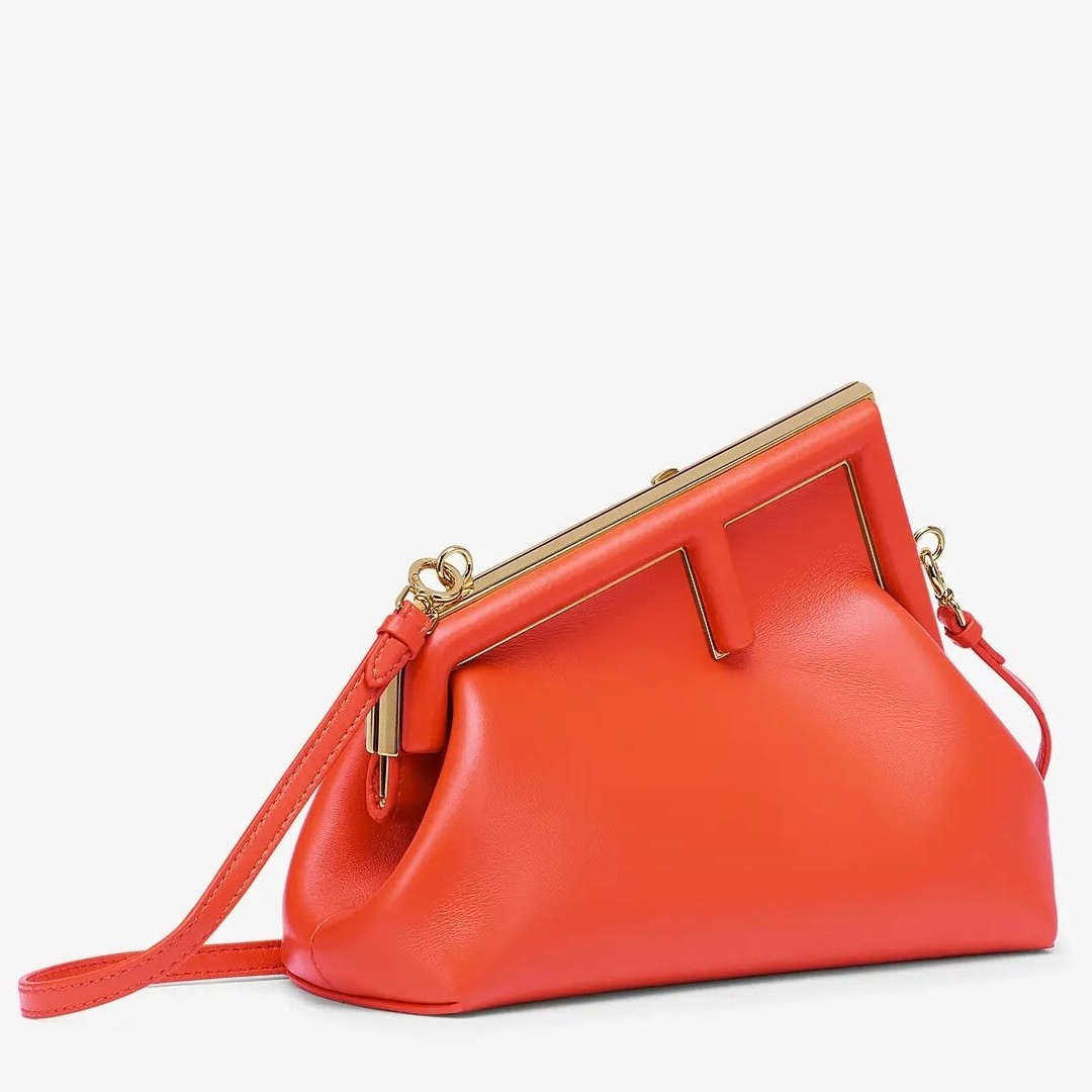 F**di small first bag in piment nappa leather