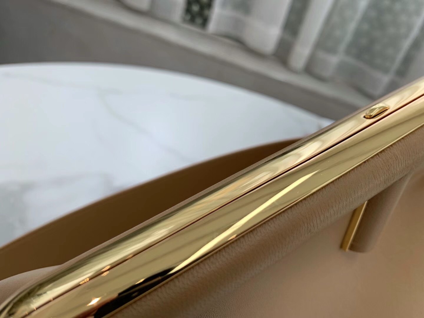F**di medium first bag in pink nappa leather
