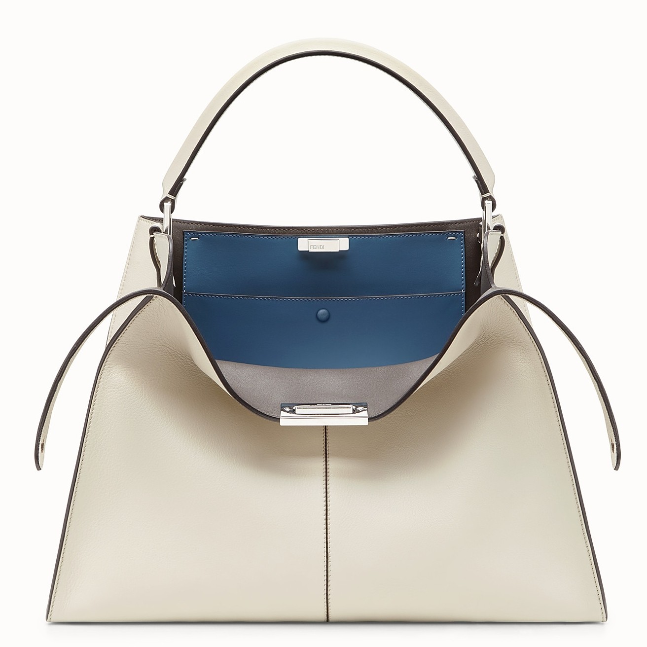 F**di white peekaboo x lite large bag