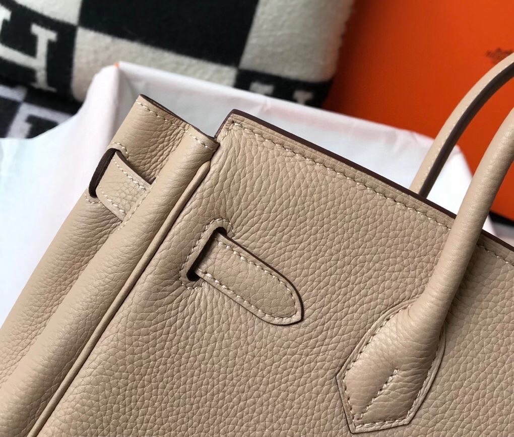 H**mes trench clemence birkin 30cm bag ghw