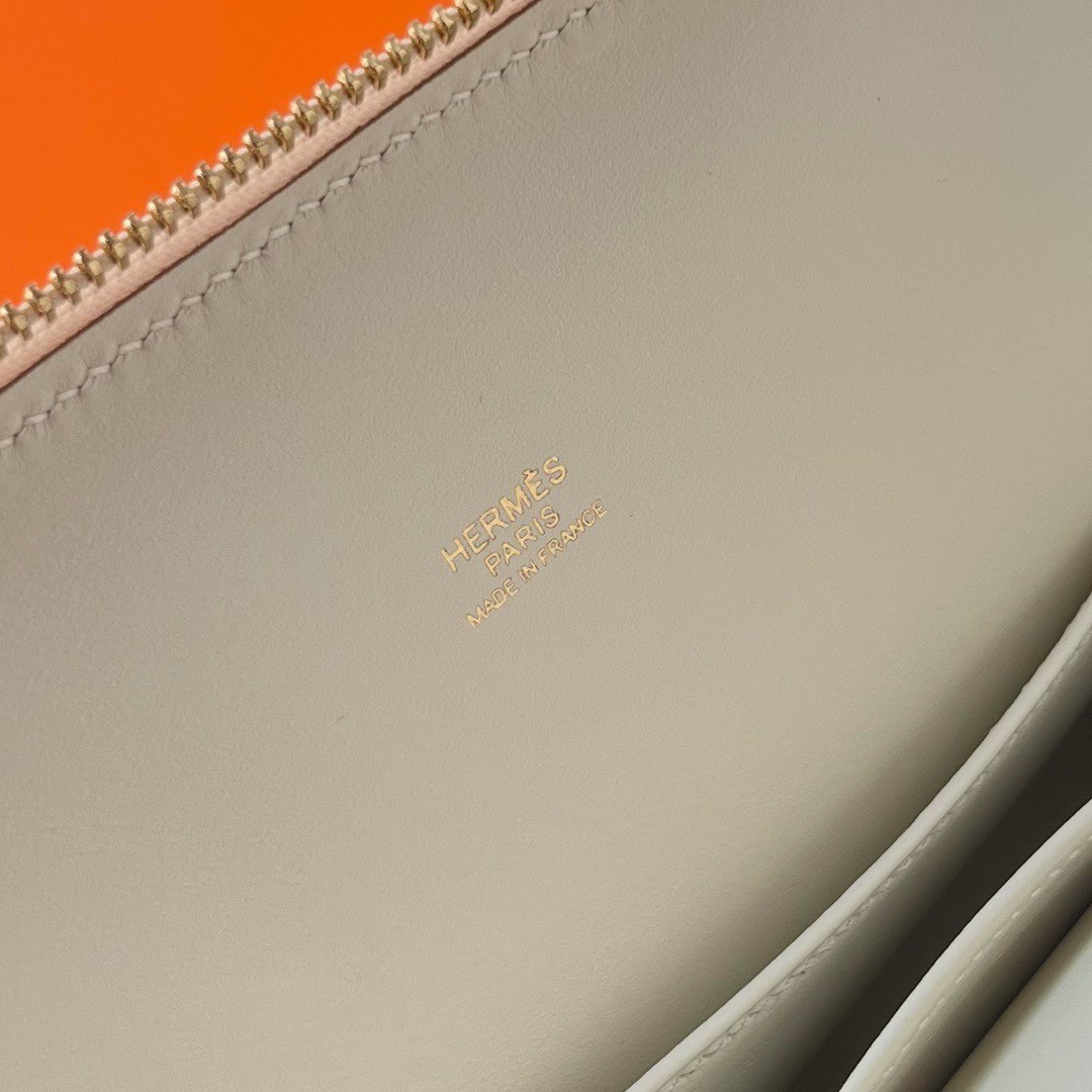 H**mes bolide 1923 25 handmade bag in parchemin ostrich leather