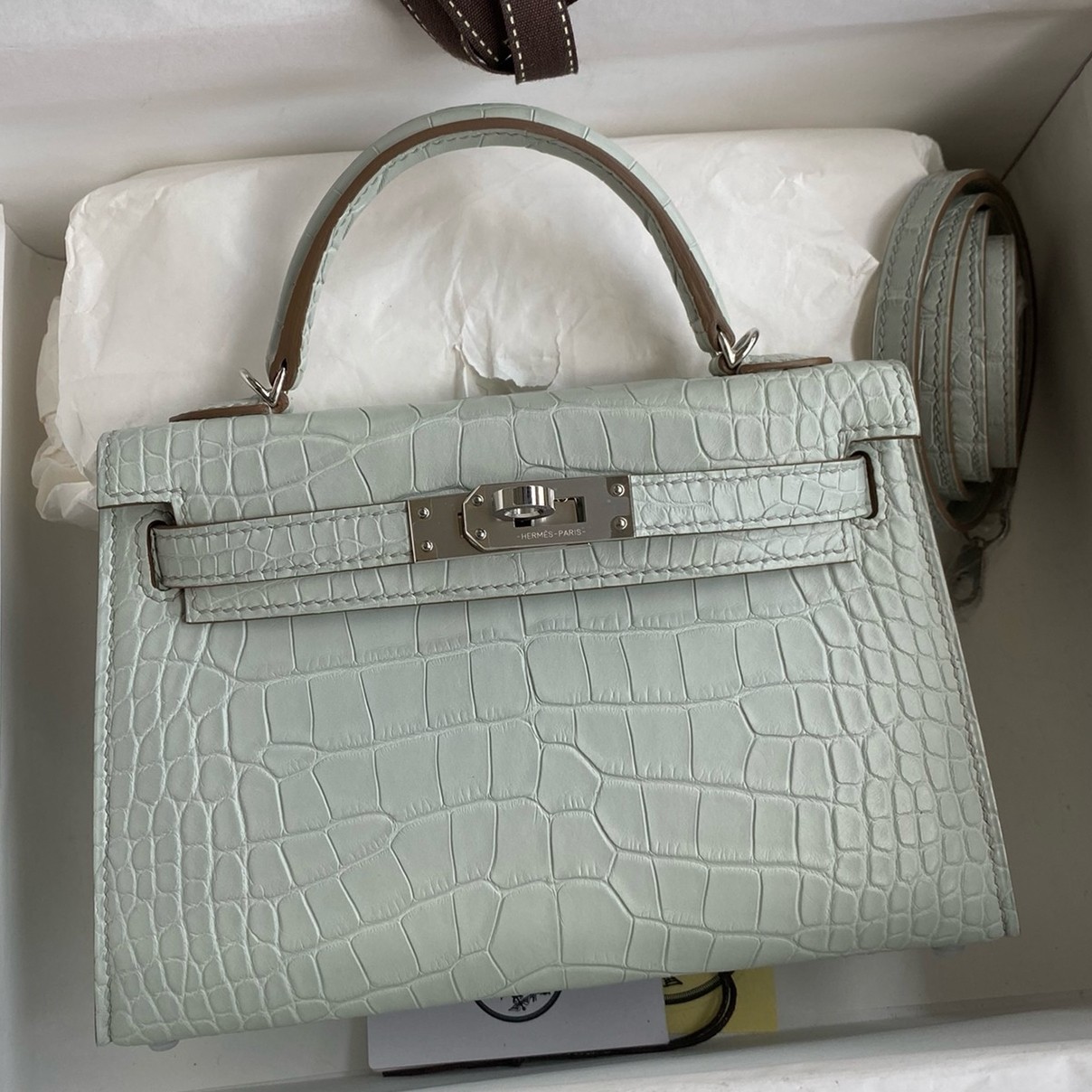 H**mes birkin 30 en desordre bag in black swift and clemence leather