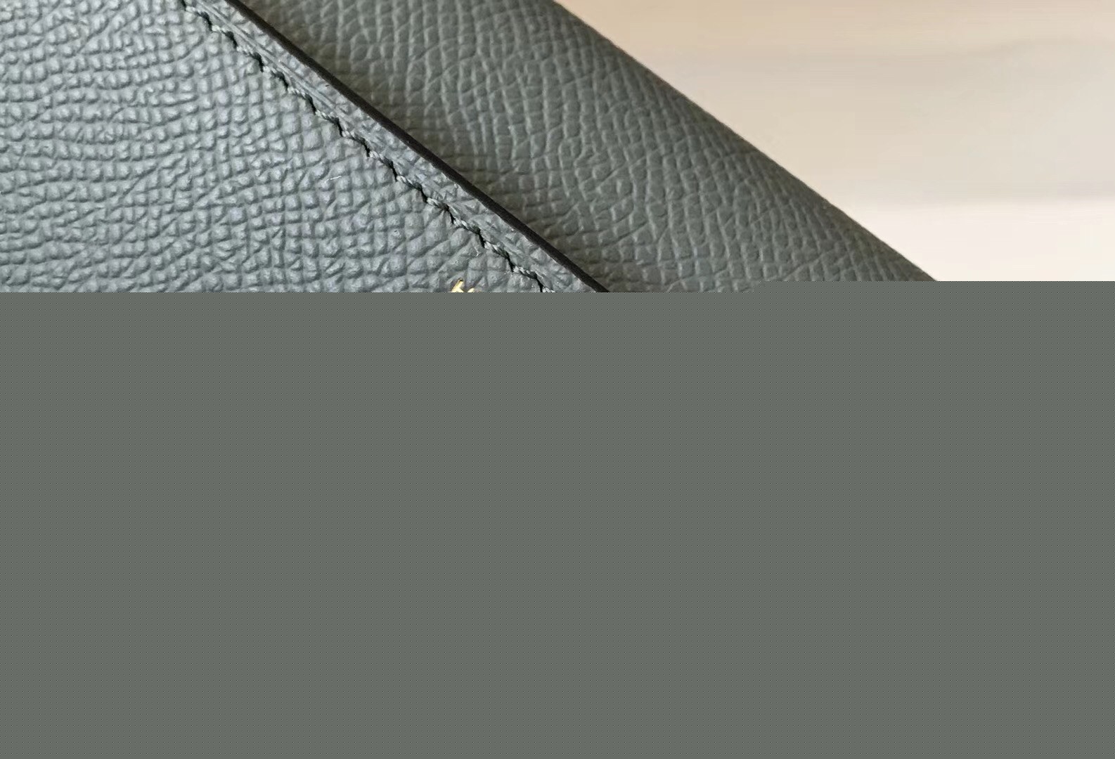 H**mes kelly mini ii bag in vert amande epsom leather