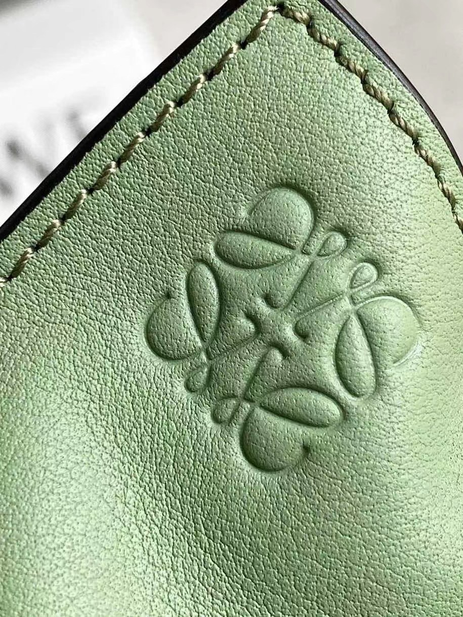 L0ew* flamenco mini clutch in rosemary nappa leather