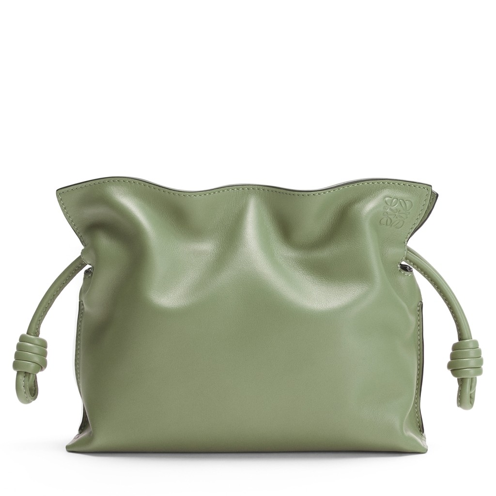 L0ew* flamenco mini clutch in rosemary nappa leather
