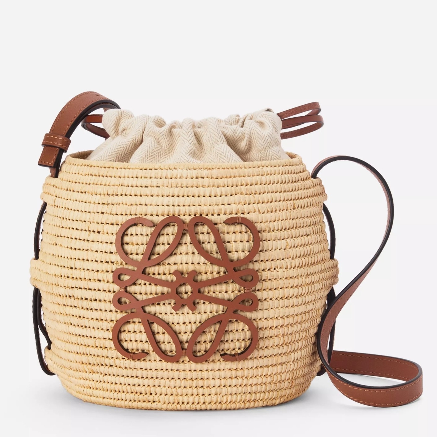 L0ew* x paula’s ibiza raffia beehive basket bag