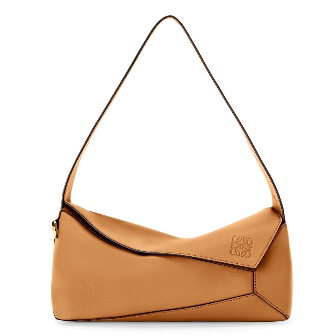 L0ew* puzzle hobo bag in brown nappa calfskin