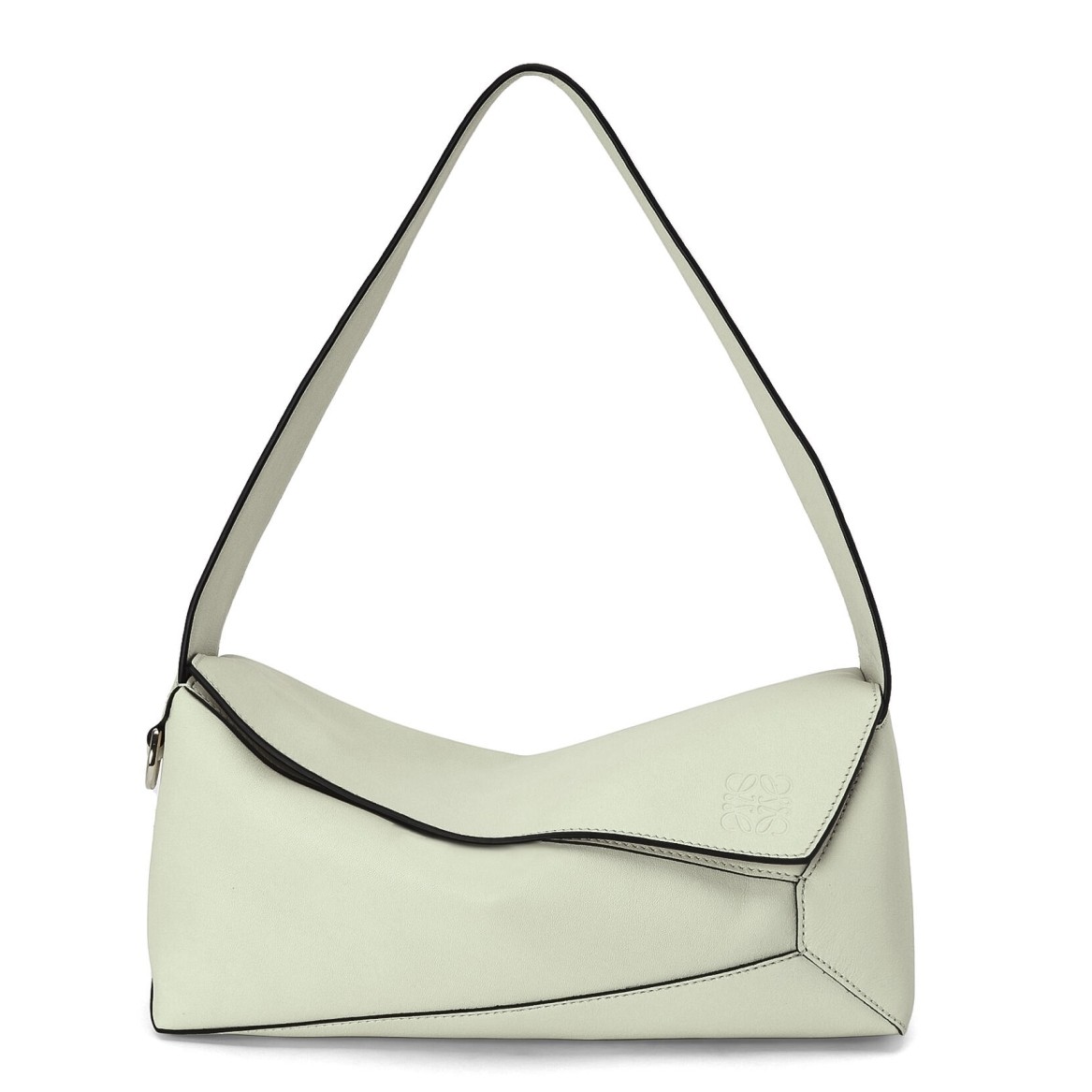 L0ew* puzzle hobo bag in light celadon nappa calfskin