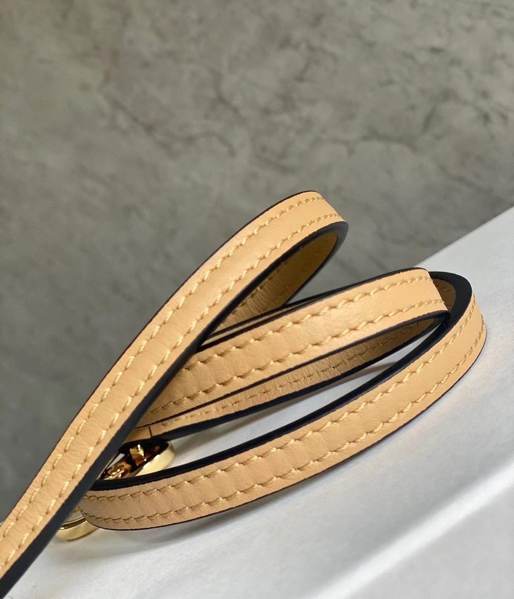 L0ew* puzzle mini bag in dune/warm desert calfskin