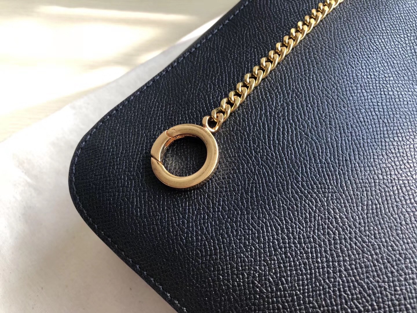 Valentino Vsling Hobo Bag In Black Grainy Calfskin