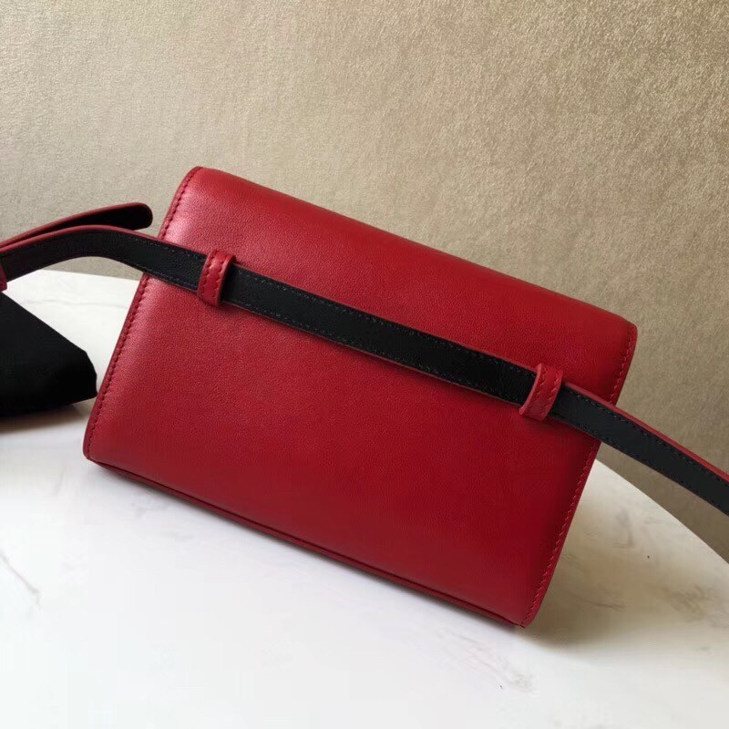 Sa**t Lau*nt red kate belt bag