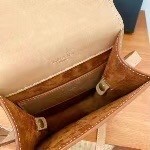 Sa**t Lau*nt kaia n0*h south bag in brown leather