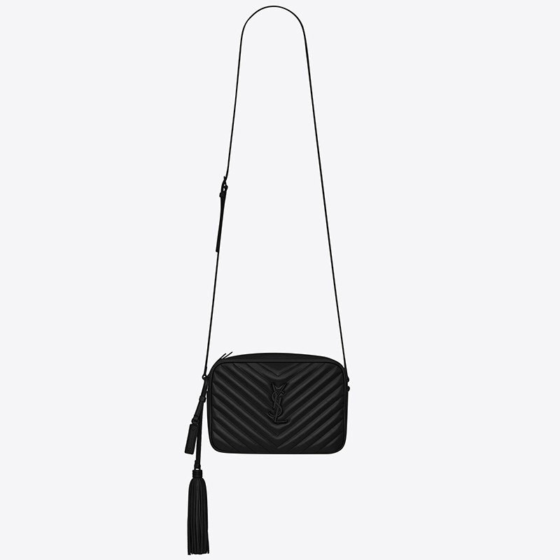 Sa**t Lau*nt lou camera all black bag