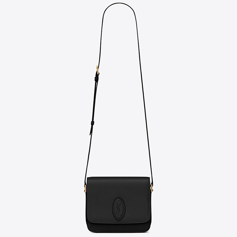 Sa**t Lau*nt le 61 small saddle bag in black leather