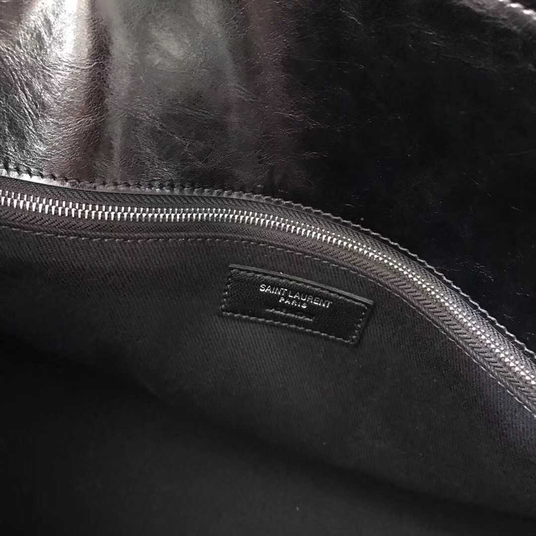 Sa**t Lau*nt sac de jour souple 36 duffle black bag