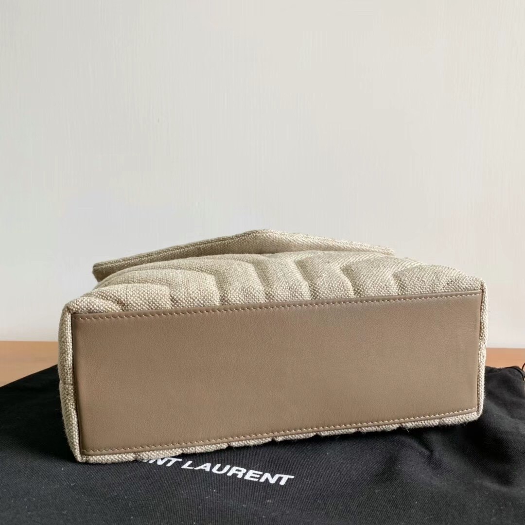 Sa**t Lau*nt loulou small bag in linen canvas